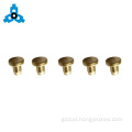 Solid Pure Copper Rivets Solid Blind Rivets Brass Flat Head Metal Pin Supplier